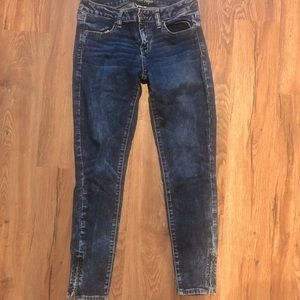 American Eagle super stretch jeans.